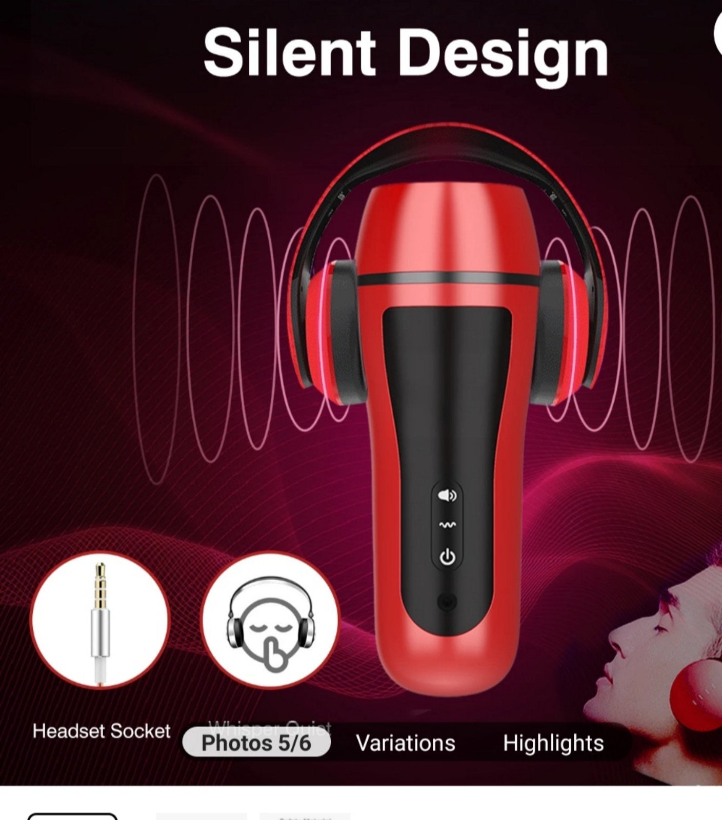 Κύπελλο αυνανιστήρι με 10 επιλογές δόνησης