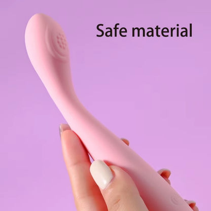 Slim Touch Mini Vibrator 10 Λειτουργιών - Απαλή Σιλικόνη