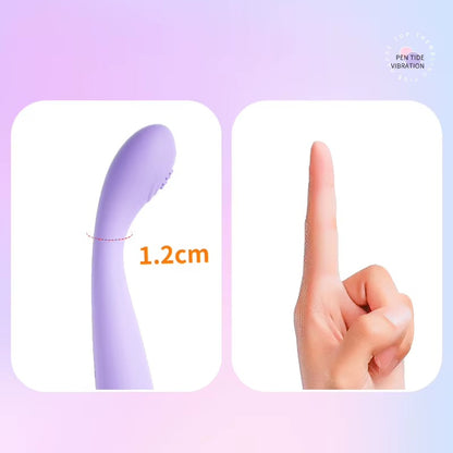 Slim Touch Mini Vibrator 10 Λειτουργιών - Απαλή Σιλικόνη