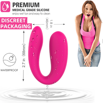 Couple Vibrator – Κολπικός Δονητής Ζευγαριών U-Shape