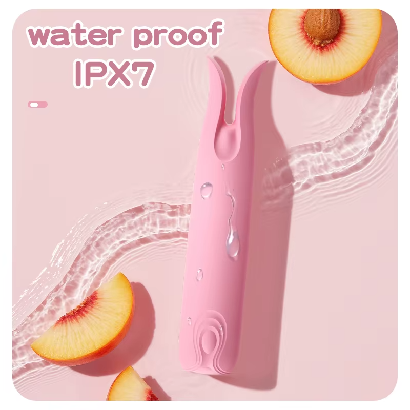 Δονητής διπλής κεφαλής σιλικόνης