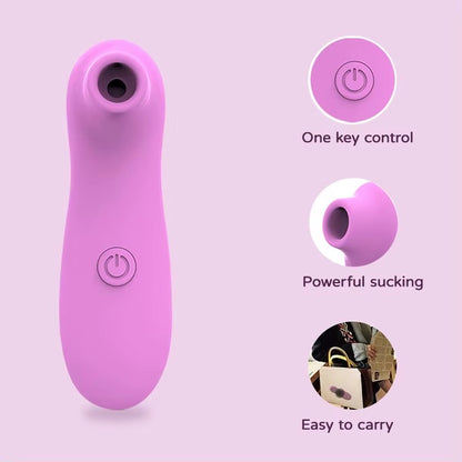 Επαναφορτιζόμενος Δονητής Κλειτορίδας με Τεχνολογία Αναρρόφησης