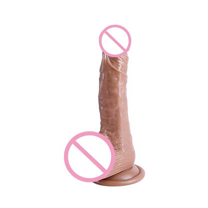 Ρεαλιστικό ομοίωμα πέους με βεντούζα – 20cm