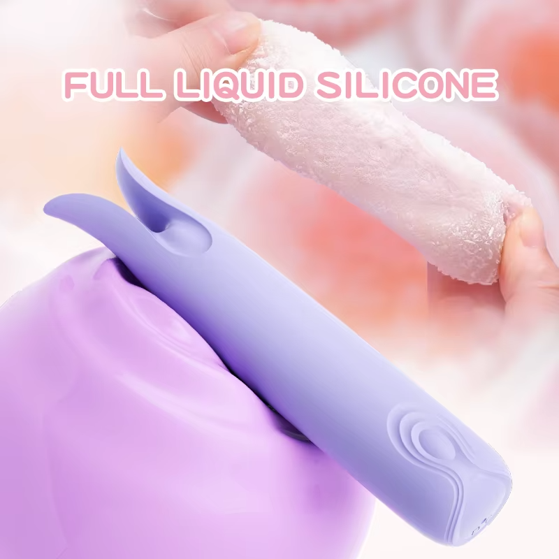 Δονητής διπλής κεφαλής σιλικόνης