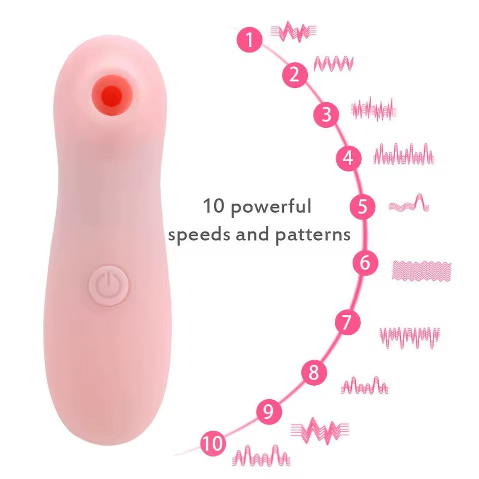 Επαναφορτιζόμενος Δονητής Κλειτορίδας με Τεχνολογία Αναρρόφησης